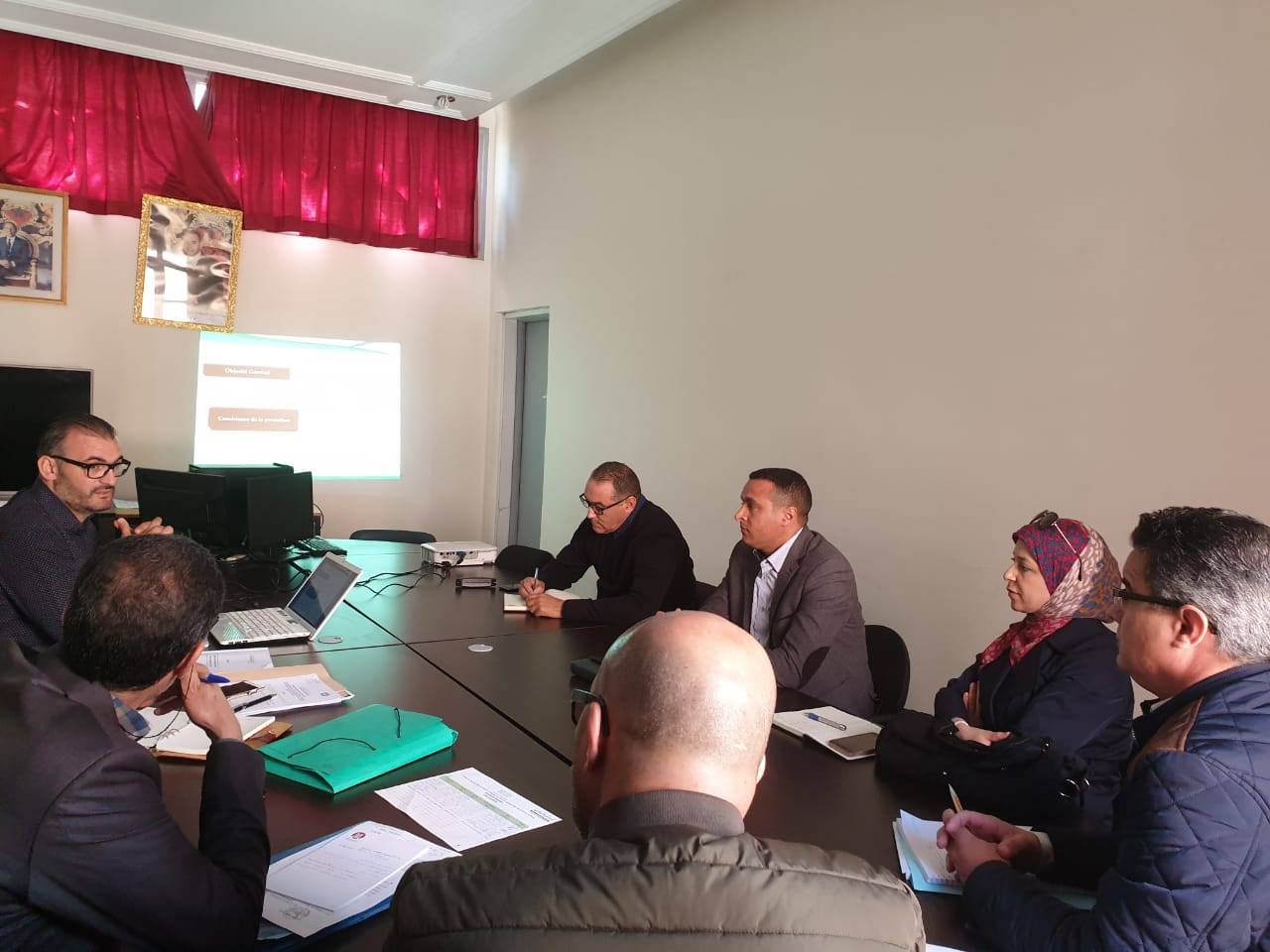 Achèvement des ateliers de concentration avec les acteurs locaux relevant du secteur d'artisanat dans le cadre de l’étude d’identification des AGR selon l’approche filière au niveau de la province de Moulay Yacoub.
