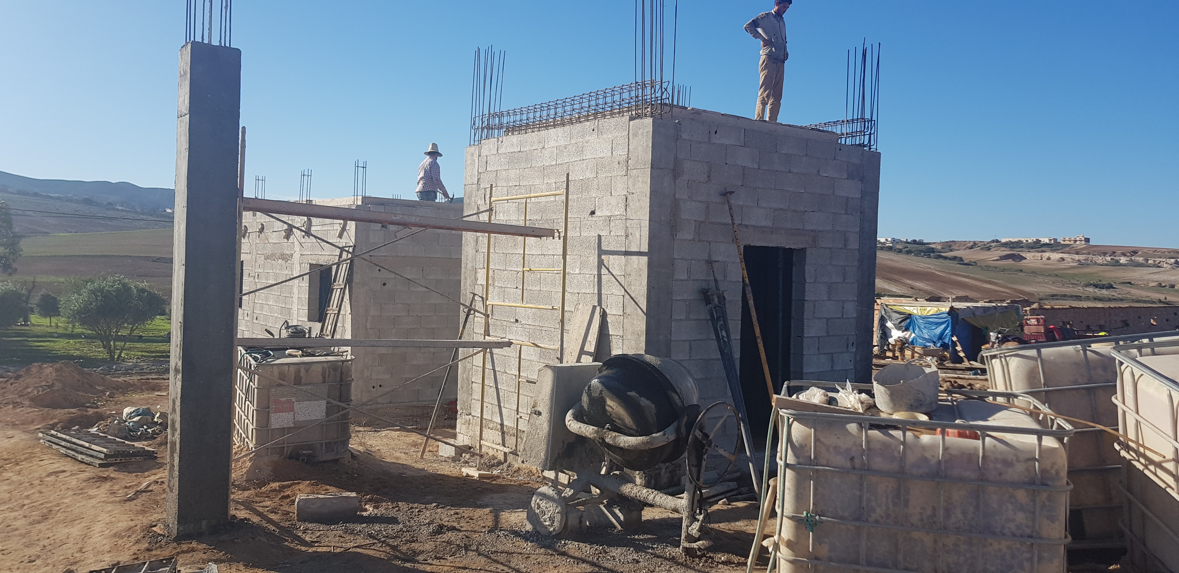 Assistance technique des travaux de création et d’aménagement de points d’eau Khendak Ibaalouten, à la commune Beni Sidel Louta, cercle de Guelaia, province de Nador