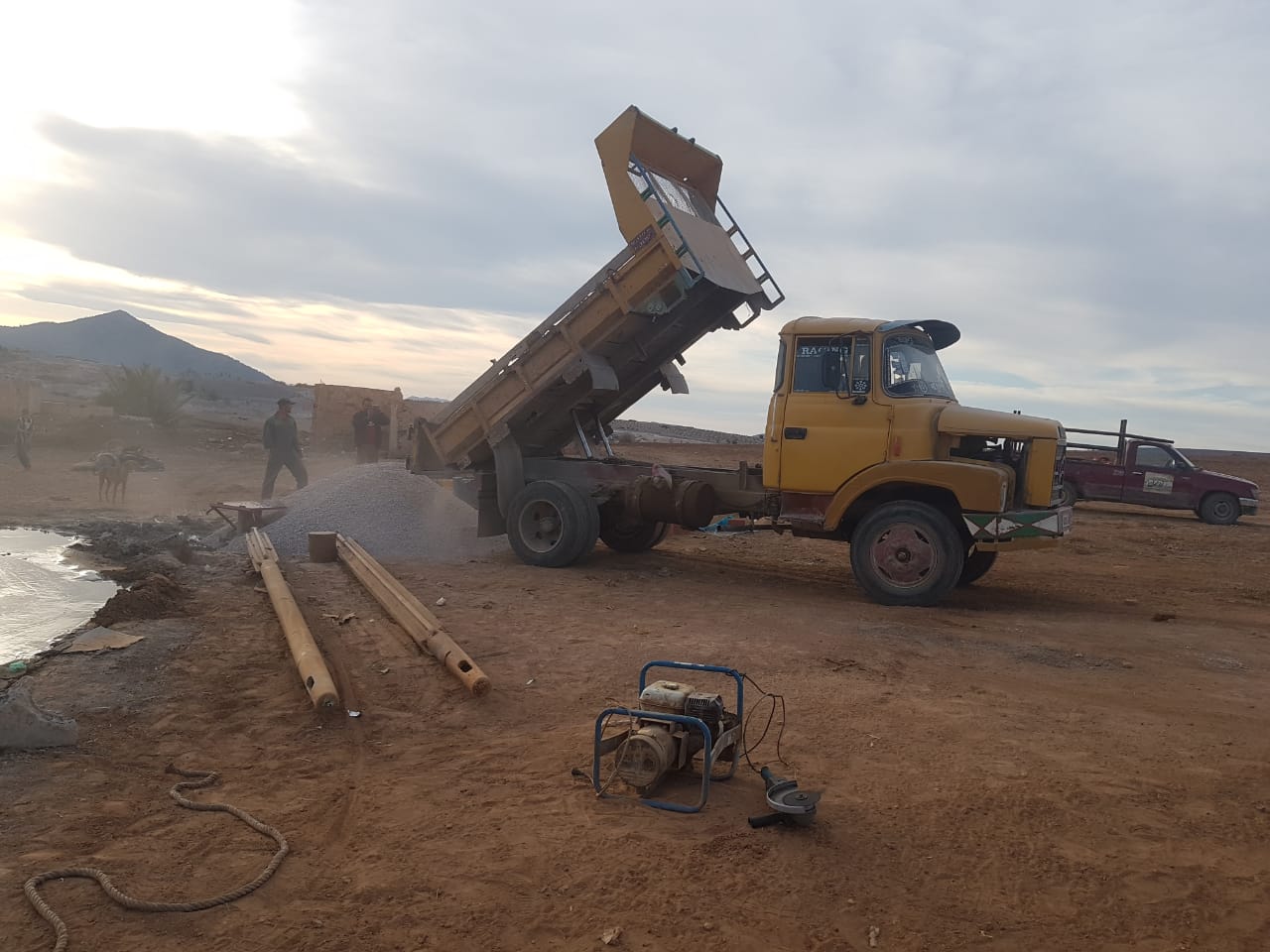 Assistance technique liée aux travaux de création et d’aménagement de points d’eau Khendak Ibaalouten à la Commune Beni Sidel Louta, Cercle de Guelaia, Province de Nador