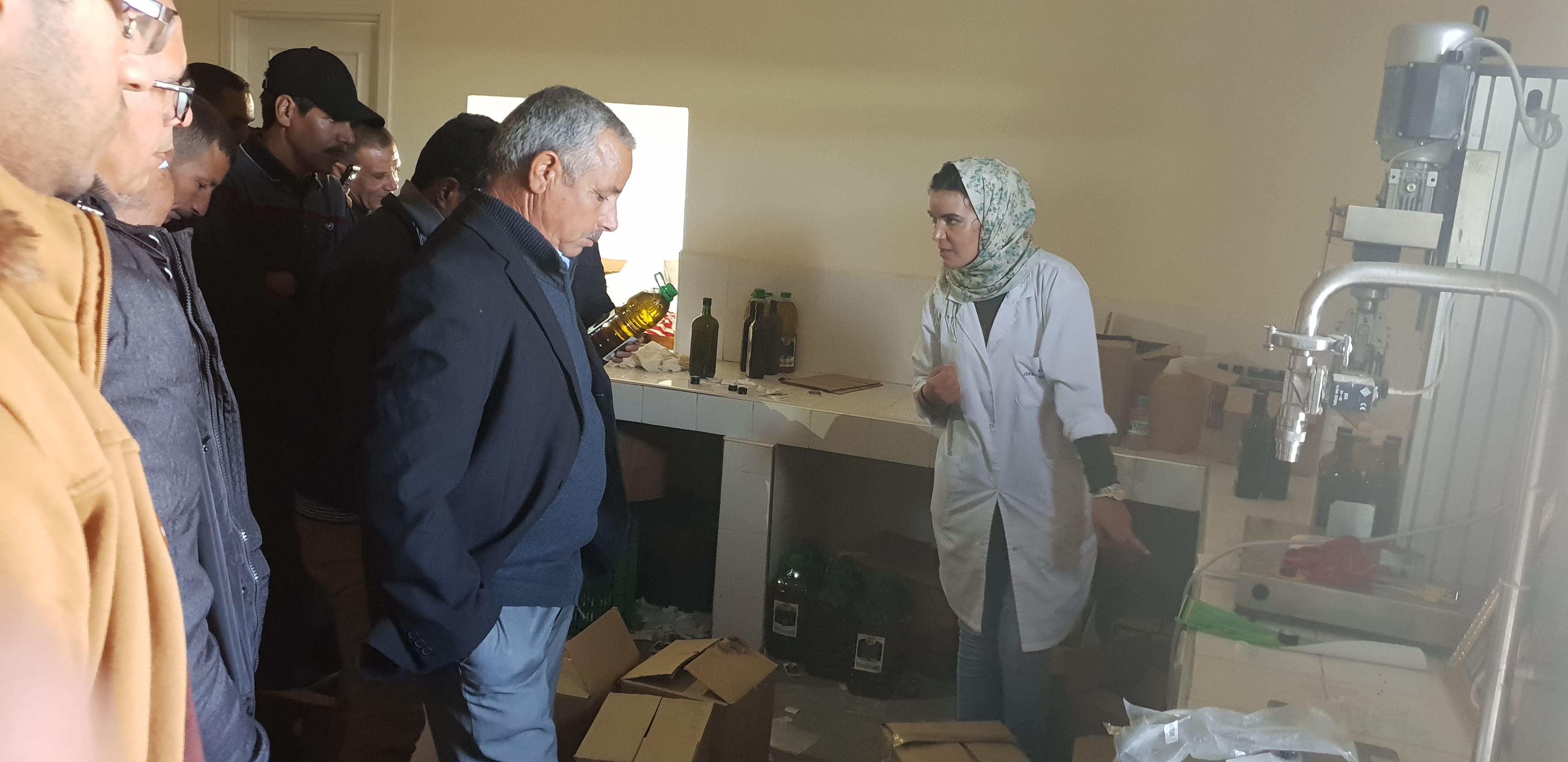 Formation pratiques (voyages d’études) au profit agriculteurs relevant de la zone d’action de la DPA de Fès dans le cadre des projets pilier II.
